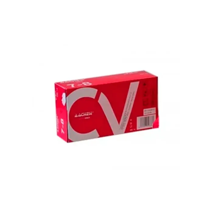 Guanti in vinile senza polvere Achen, taglia media, 100U