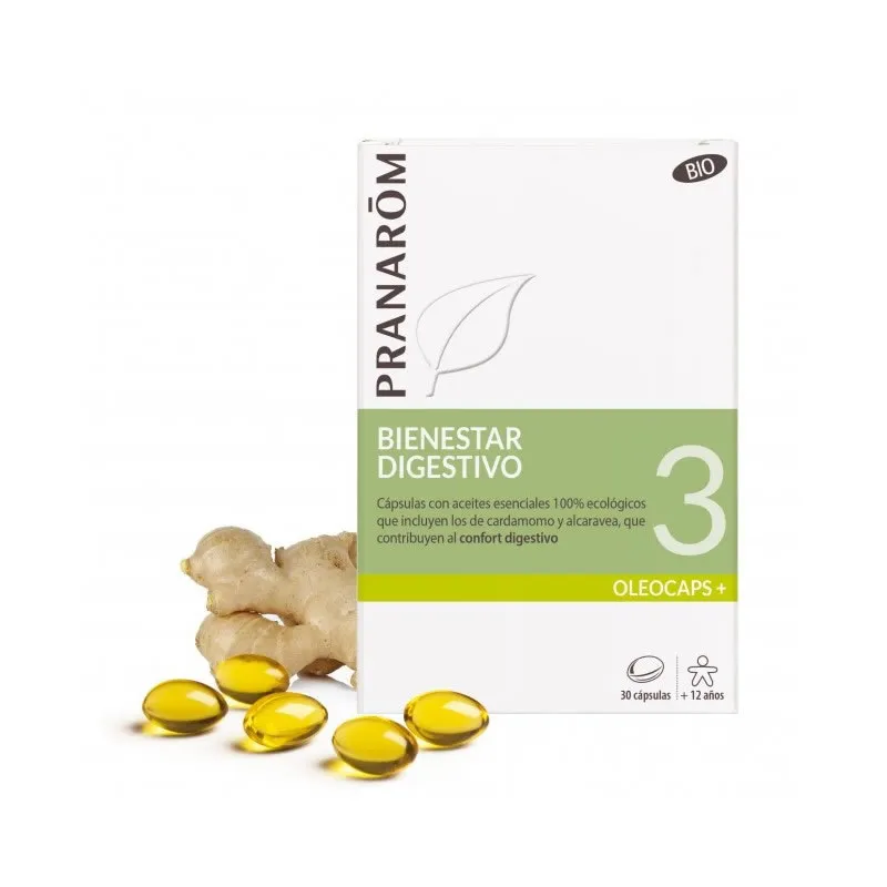 Oleo Caps 3 Digestivo Benessere Bio 30 Capsule