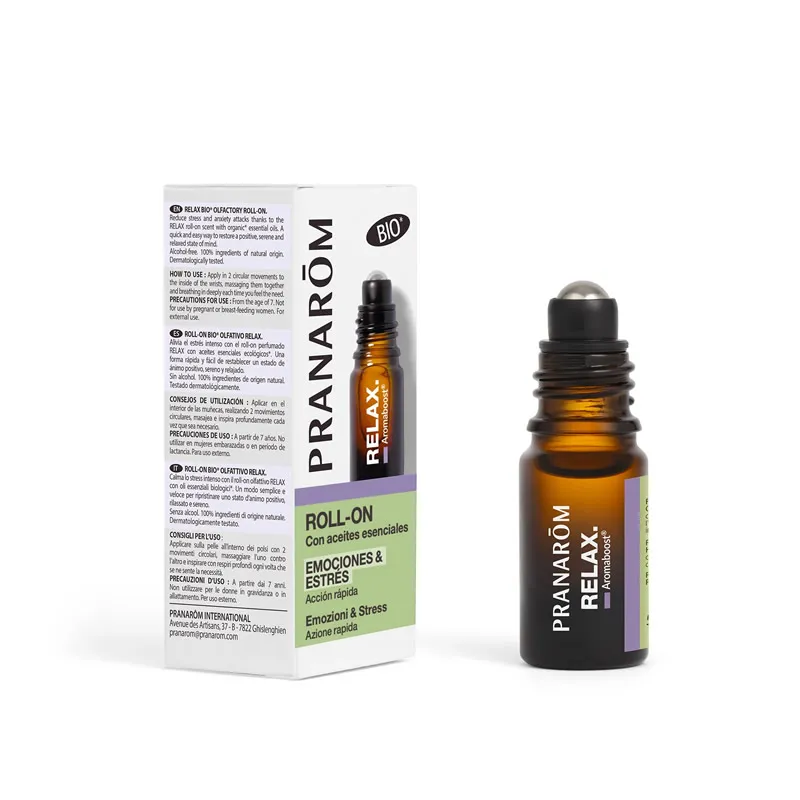 Pranarom Aroma Boost Relax Roll-On 5 ml