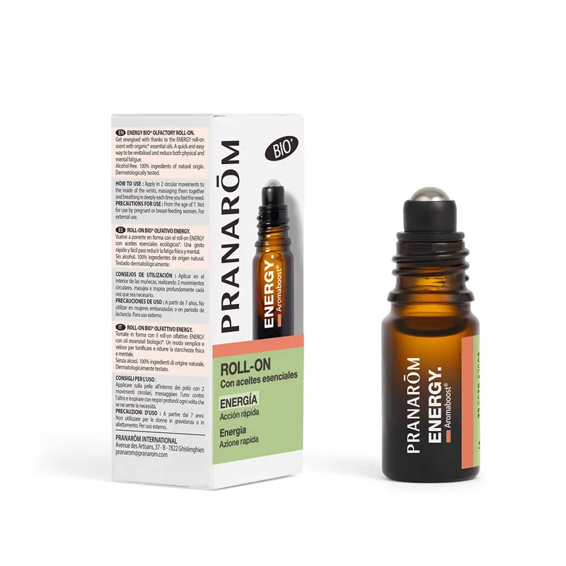 Pranarom Aroma Boost Energy Roll-On 5ml