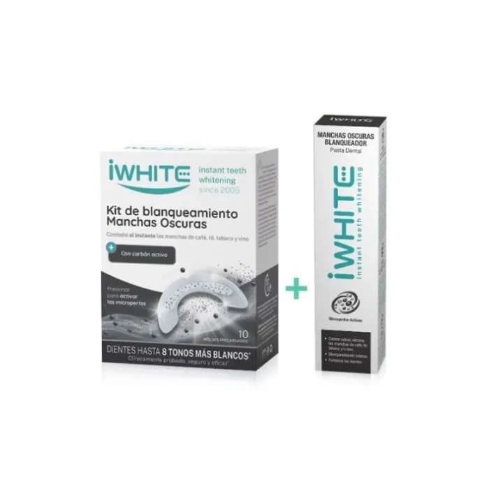 Iwhite Set sbiancante per macchie scure 2 pezzi