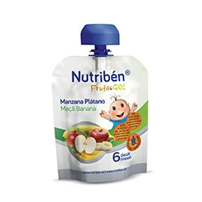 Nutriben Fruit & Go Mela e Banana 90g