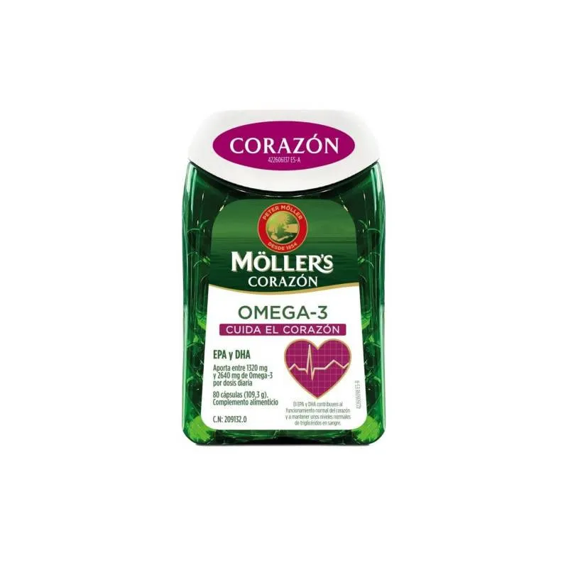Moller’s Heart Omega-3 80 capsule