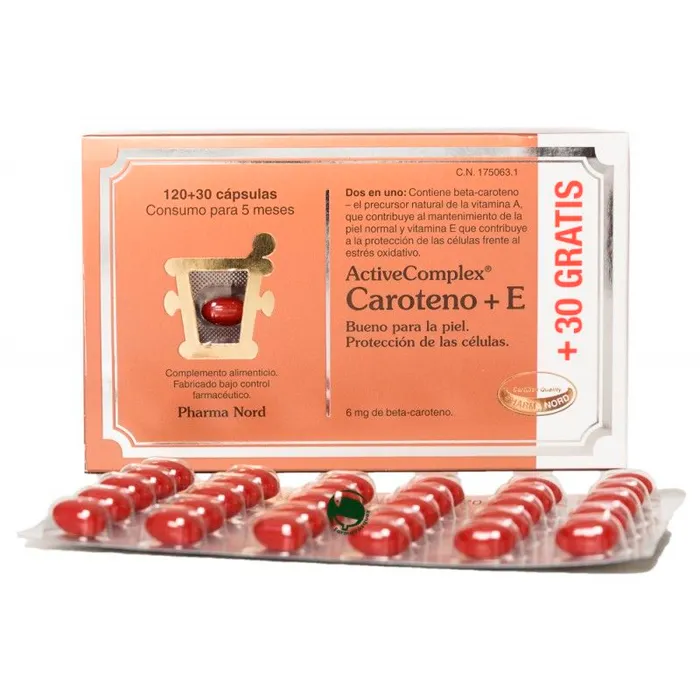 Pharma Nord Active Complex Caroteni E 120+30 Capsule