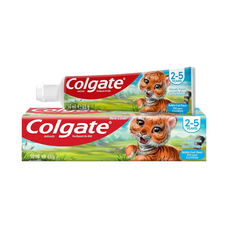Dentifricio Colgate Bubble Fruit Kids 2-5 anni 50 ml