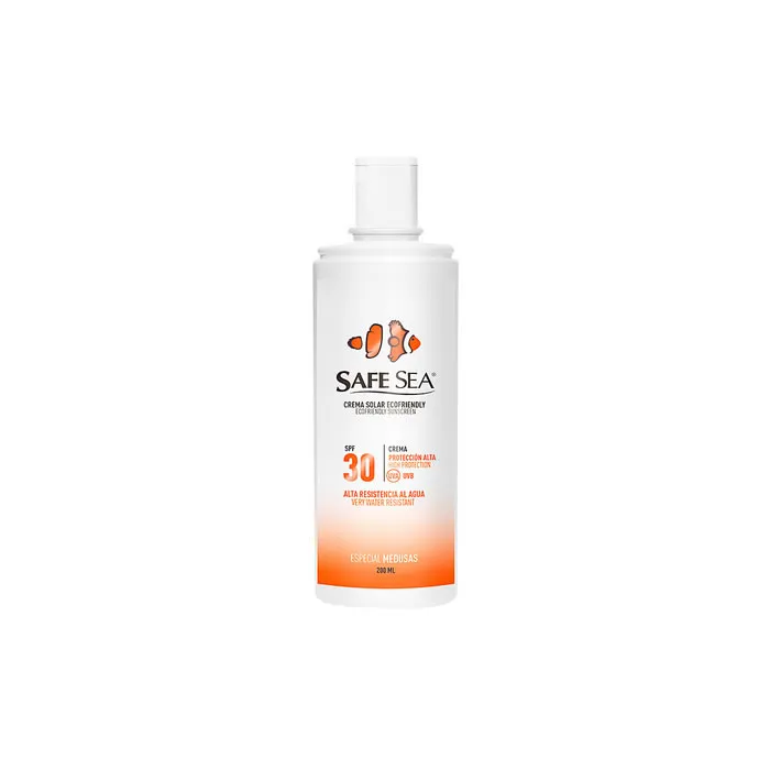 Spray solare ecologico Safe Sea Sunscreen SPF 30 per il corpo 200 ml