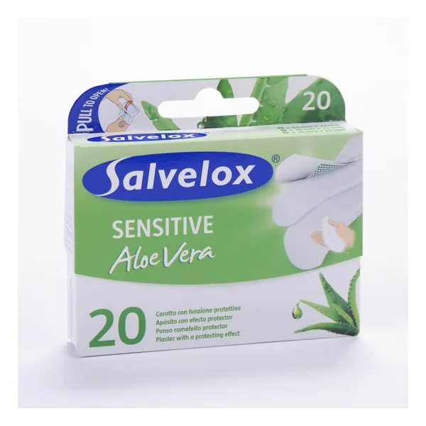Salvelox Sensitive Aloe Vera 20 medicazioni