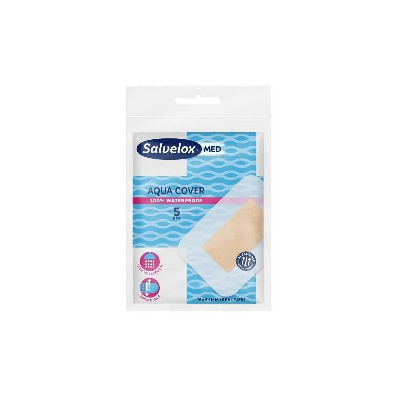 Salvelox Aqua Cover Medicazioni 5 pz