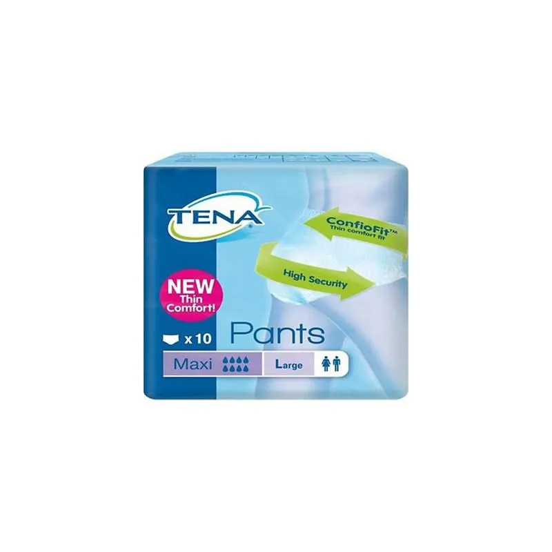 Tena Pants Maxi 10 pezzi.