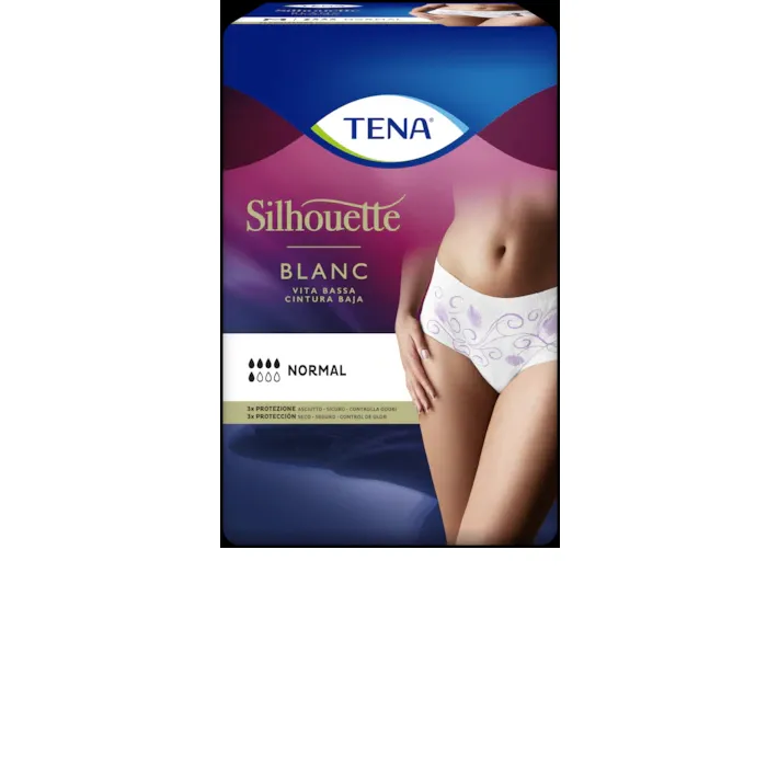 Tena Silhouette White T/M 12 pezzi.