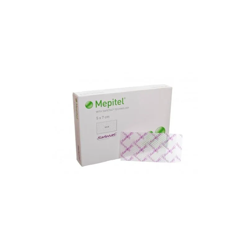 Mepiform Mepitel Medicazione sterile 5 x 7,5 cm 10u