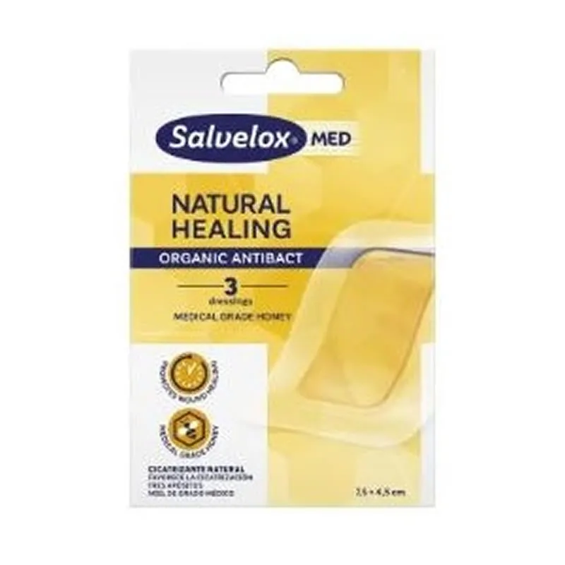 Salvelox Med Natural Healing 3 medicazioni 7,5 x 4,5 cm