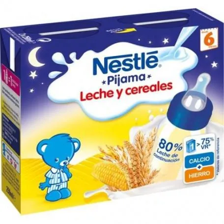 Nestlé Nestlé Porridge di latte con 8 cereali 2 x 250 ml