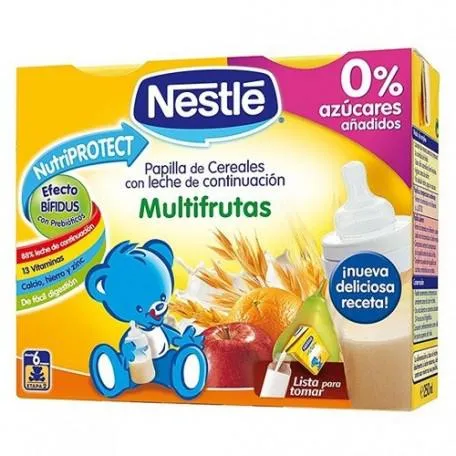 Nestlé Nestlé Latte e Cereali Multifrutta 2x 250ml
