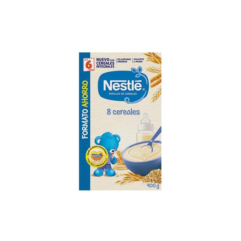 Nestle Nestle Papilla 8 Cereales 725g