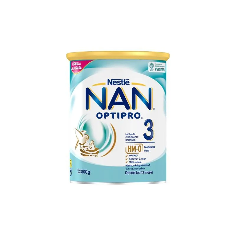 Nestlé Nestlé Powdered Growth Formula Nan Optipro 3 da 800 g