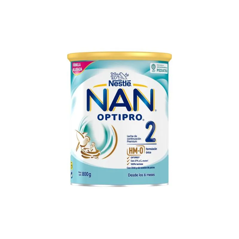 Nestlé Nestlé Latte di Continuazione per Neonati Nan Optipro 2 da 800 g