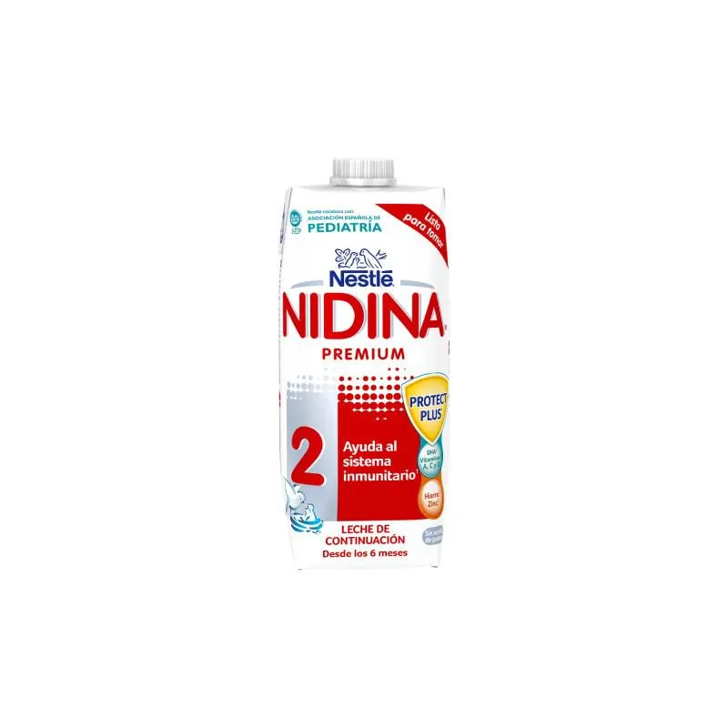 2x Nestlé Latte di Continuazione Nidina 2 Premium 500ml