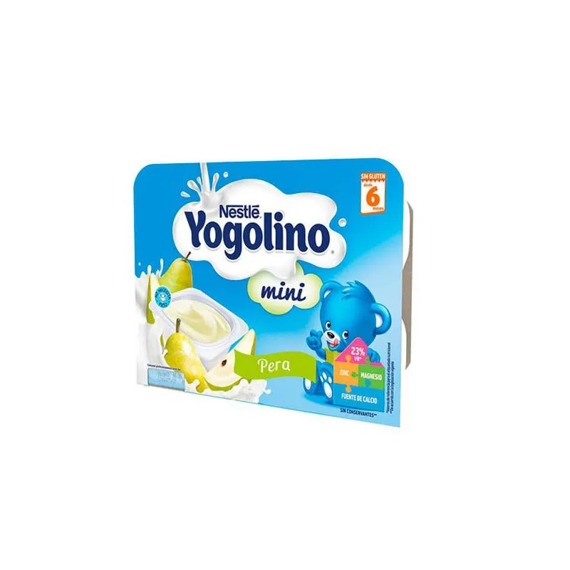 Nestlé Nestlé Mini Dairy per bambini con pera 6 x 60 g