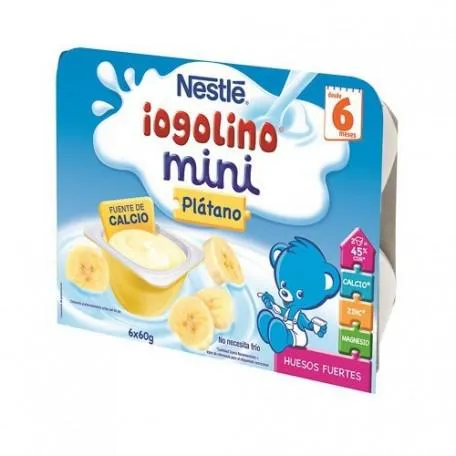 Nestlé Ugolino Banana Mini 6x 60 g