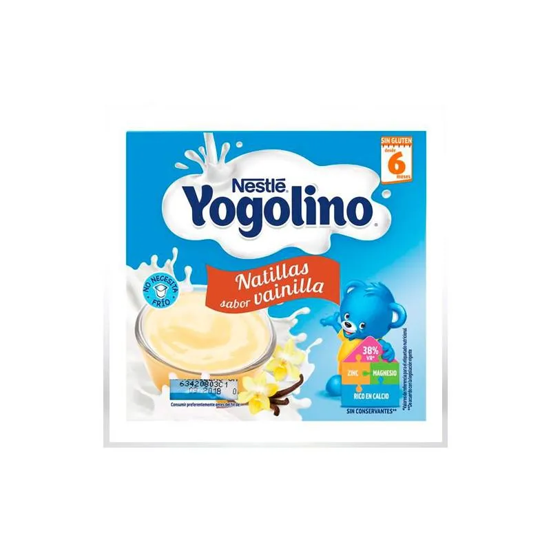 Nestlé Iogolino Cookie Custard 100gx4pz