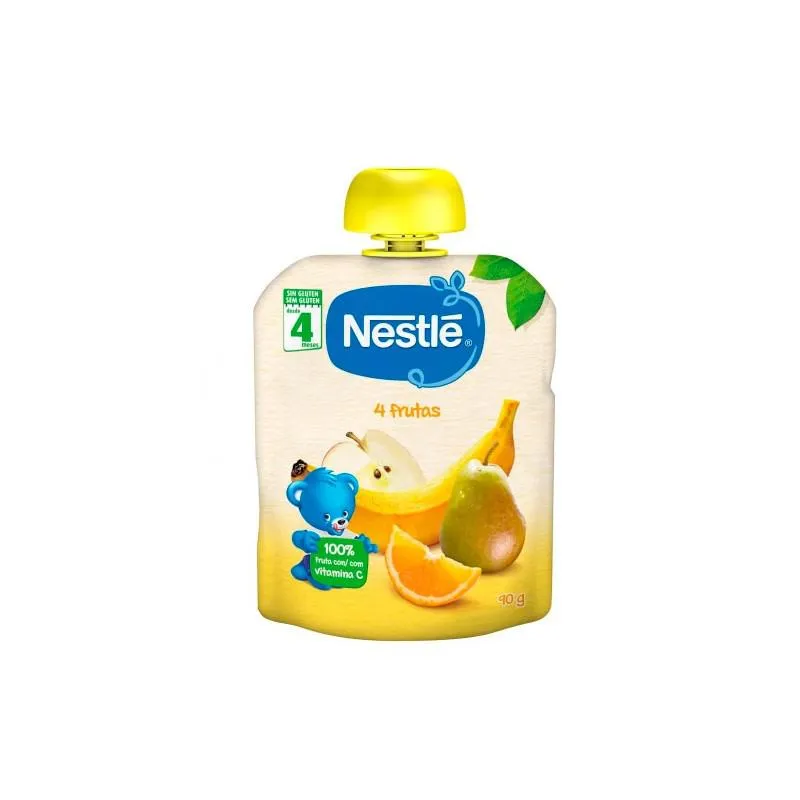 Nestlé 3x Nestlé Purea 4 Frutti 90g