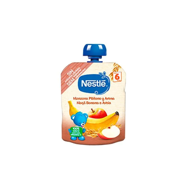Nestlé Naturnes Fiocchi d’avena alla mela e banana 90 g