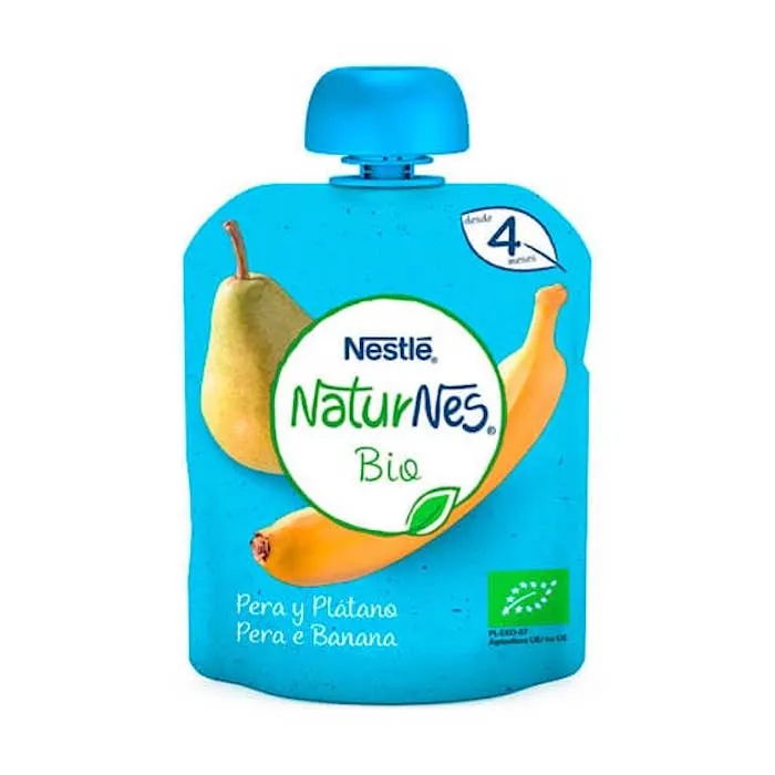 Nestlé Nature’s Bio Pear Banana confezione da 90 g