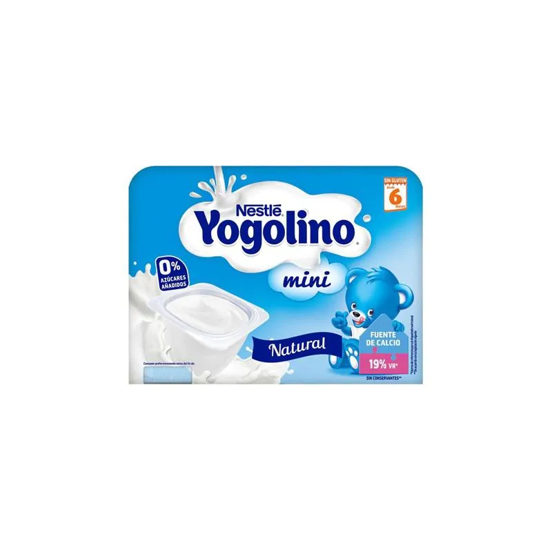 Nestlé Nestlé Yogorino Mini Naturale 6 m 6x 60 g