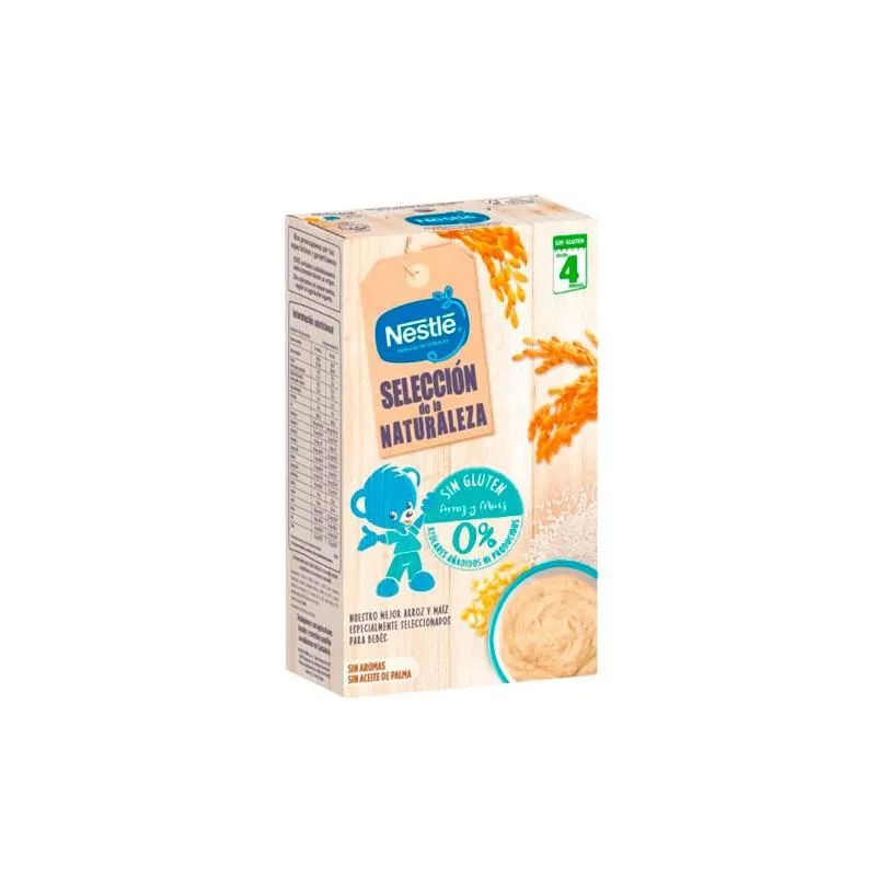 Nestlé Selection Nature Riso e Mais Senza Glutine 4 mesi 330g