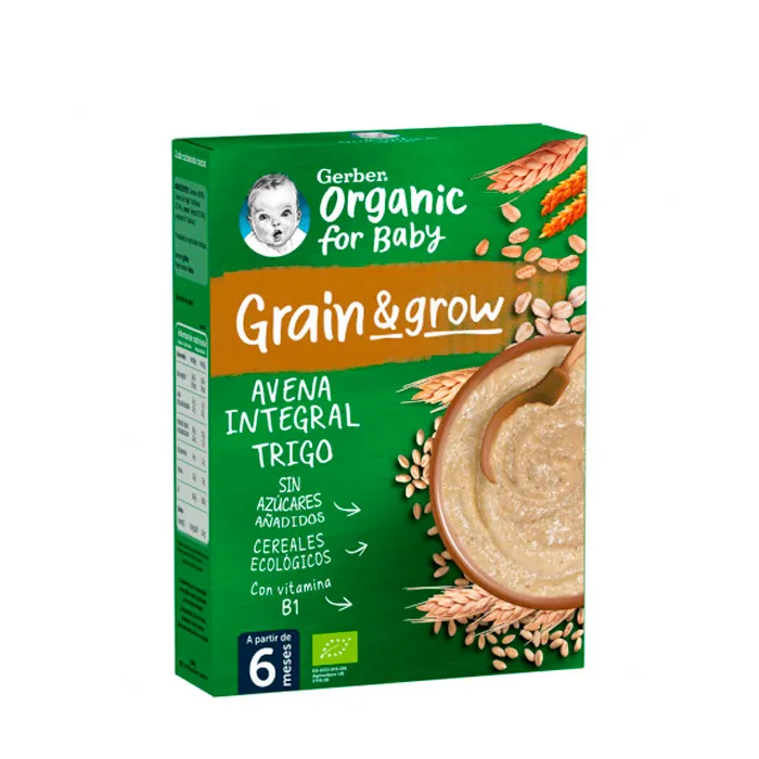 Porridge integrale di avena e grano Gerber 250 g
