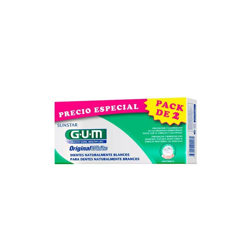 Dentifricio Gum Original White 75 ml