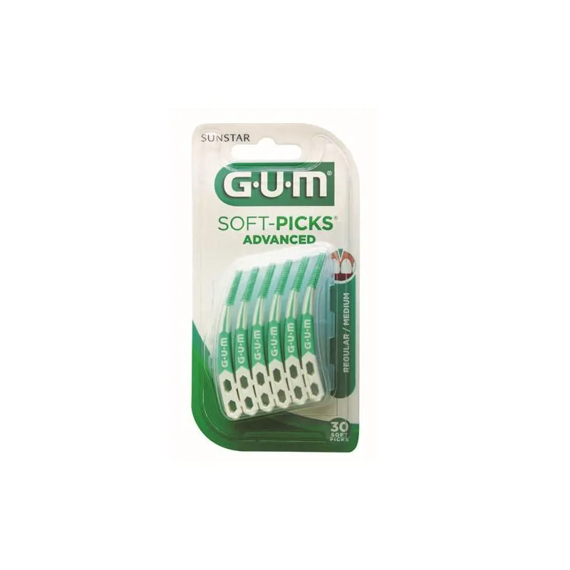 Gum® Soft-Picks Advanced Regular Soft Picks 30 pz.