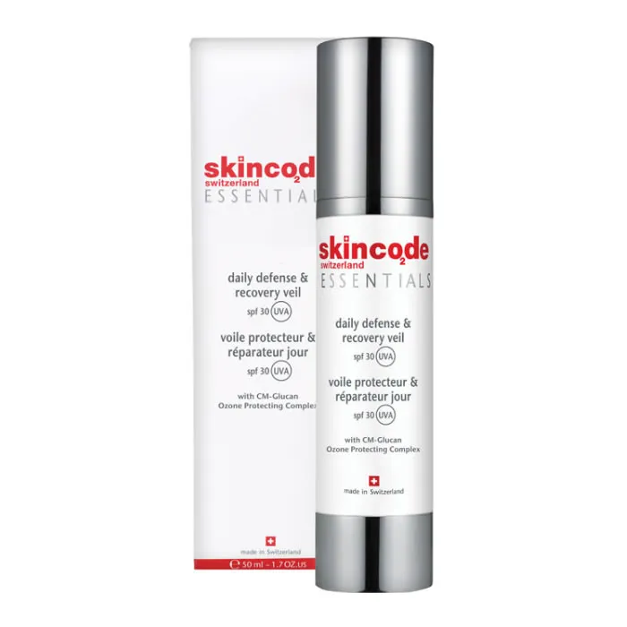 Skincode Essentials Daily Defense & Recovery Veil Spf30 50 ml