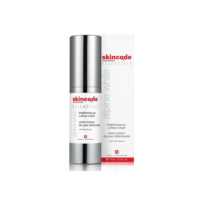 Skincode Essentials Alpine White Crema contorno occhi illuminante 15 ml