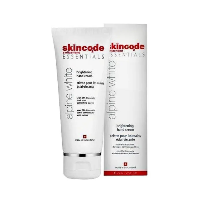 Skincode Essentials Alpine White Crema Mani Illuminante 75ml