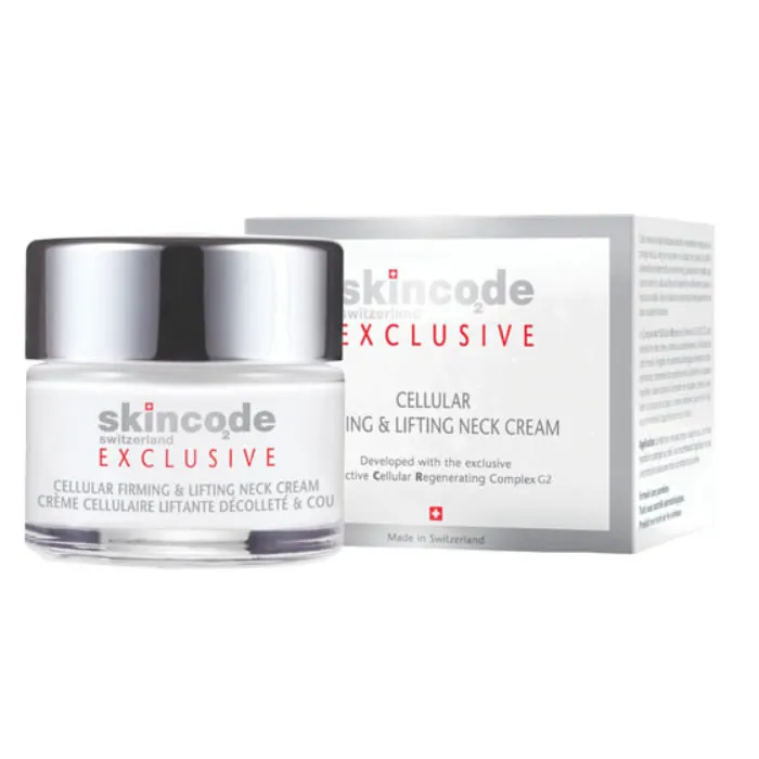 Crema collo rassodante e lifting cellulare esclusiva Skincode 50 ml