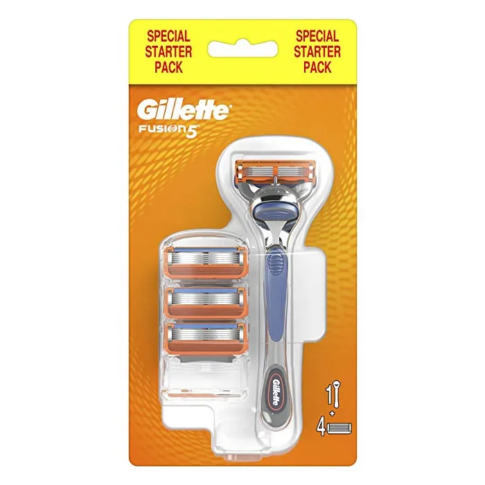 Rasoio Gillette Fusion 5 con 3 ricariche