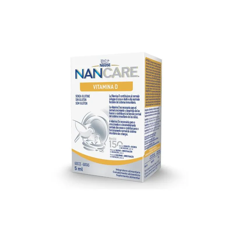 Nestlé Nan Care Vitamina D Gocce 5ml