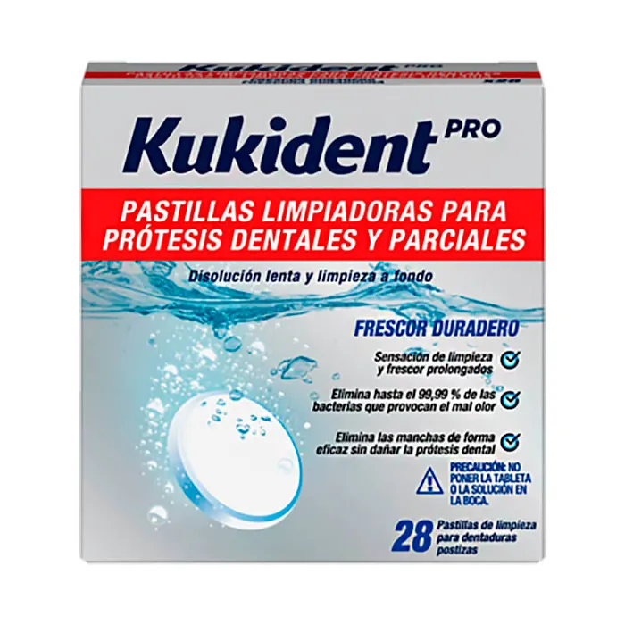 Compresse detergenti Kukident Pro 28 unità