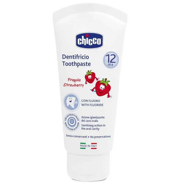 Dentifricio Chicco al fluoro 12m+ 50 ml