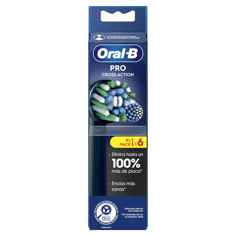 Oral-B Pro Cross Action Black Ricarica 6 unità