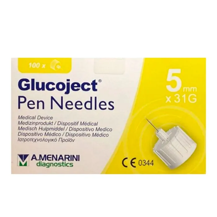 Ago per insulina Menarini Glucoject 31gx5mm 100U