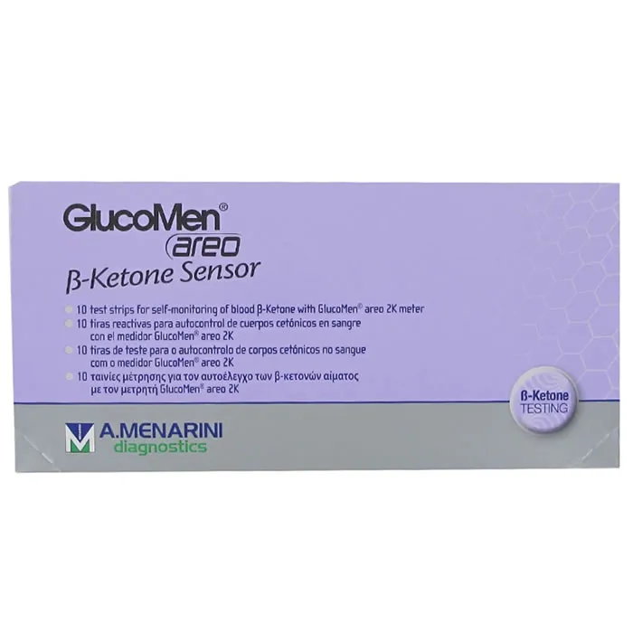 Glucomene Areo Sensor B-Ketone 10 strisce reattive