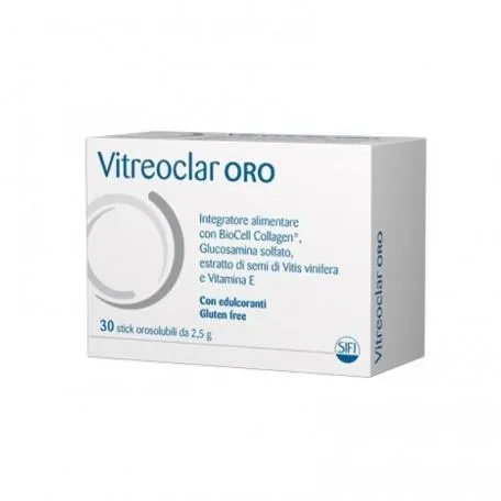 Vitreoclar Oro Sticks Orosolubili 30 Unità Sifi