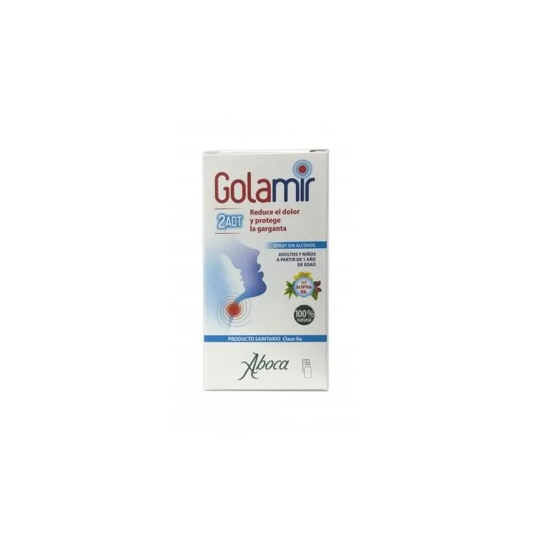 Aboca Golamir 2act Alcohol Free Spray 30ml Aboca Golamir 2act Alcohol Free Spray 30ml