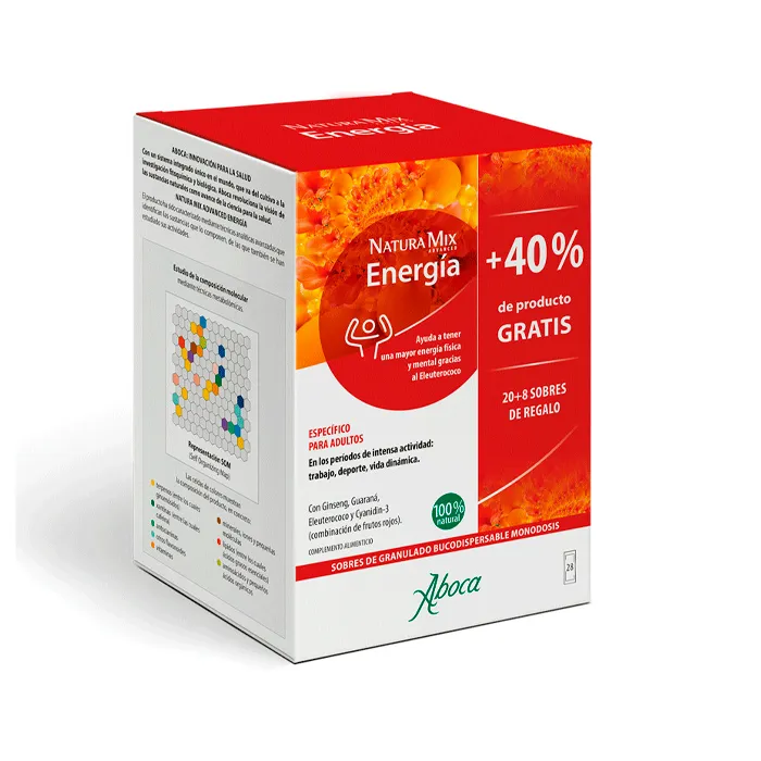 Aboca Natura Mix Advanced Energia 28 Envelopes Aboca Natura Mix Advanced Energia 28 Envelopes