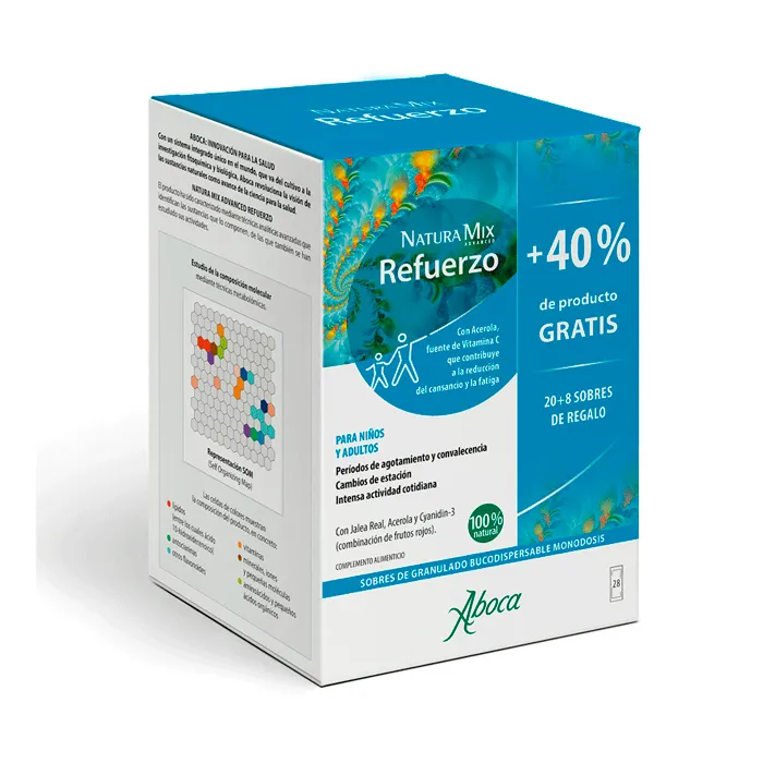 Aboca Natura Mix Advanced Refuerzo 28 Envelopes Aboca Natura Mix Advanced Refuerzo 28 Envelopes