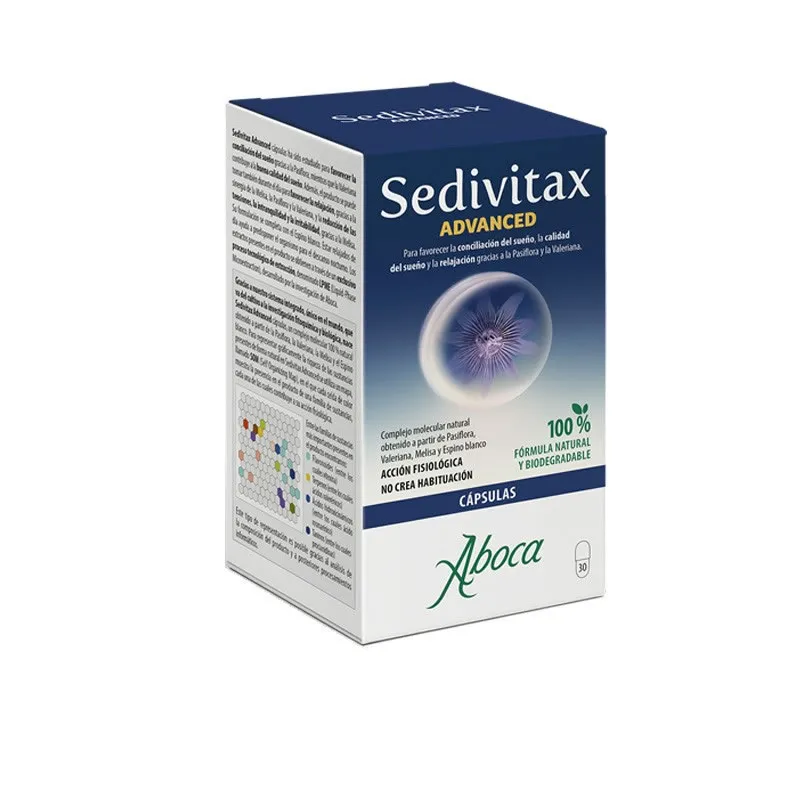 Aboca Sedivitax Advanced 30 Capsules Aboca Sedivitax Advanced 30 Capsules