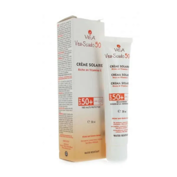 Vea Scudo 50+ Crema Solare Ricca Spf50 30ml